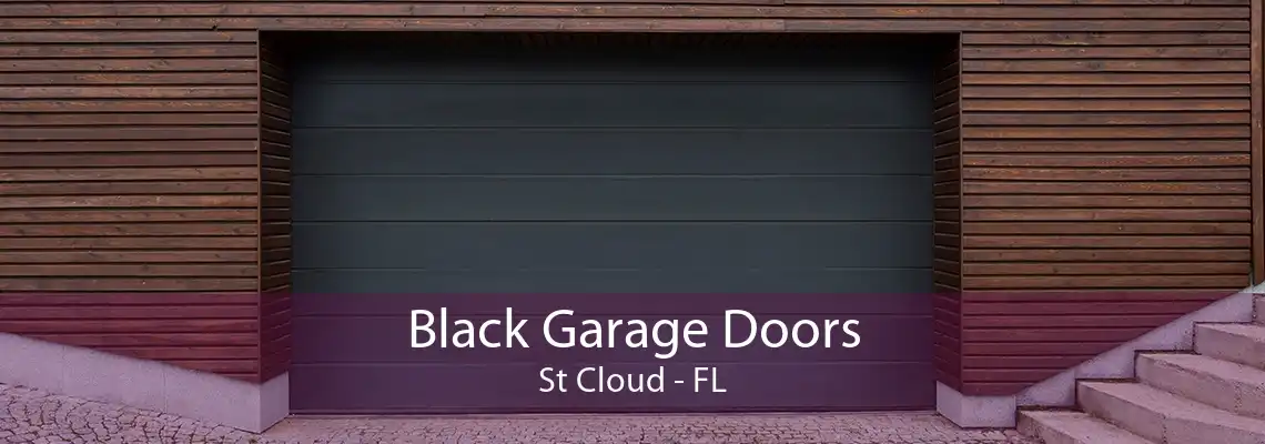 Black Garage Doors St Cloud - FL